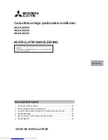 Предварительный просмотр 31 страницы Mitsubishi Electric MLZ-KA25VA Installation Manual