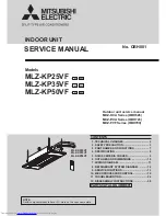 Mitsubishi Electric MLZ-KP25VF Service Manual preview