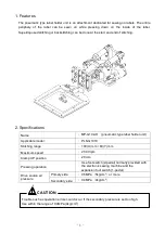 Preview for 3 page of Mitsubishi Electric MP-G10-AH Technical Manual