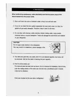 Preview for 7 page of Mitsubishi Electric MR-255J Operating Instruction