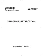 Mitsubishi Electric MR-260X Series Operating Instructions Manual preview