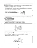 Preview for 6 page of Mitsubishi Electric MR-260X Series Operating Instructions Manual