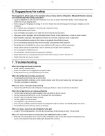 Preview for 7 page of Mitsubishi Electric MR-260X Series Operating Instructions Manual