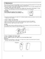 Предварительный просмотр 8 страницы Mitsubishi Electric MR-385E Series Operating Instructions Manual