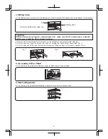 Предварительный просмотр 7 страницы Mitsubishi Electric MR-385EK Operating Instructions Manual