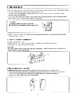 Preview for 8 page of Mitsubishi Electric MR-385S Operating Insructions