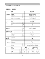 Preview for 5 page of Mitsubishi Electric )MR-385SL-W-A(NZ) Service Manual