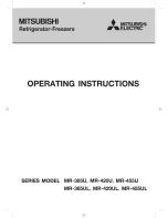 Mitsubishi Electric MR-385U Series Operating Instructions Manual предпросмотр