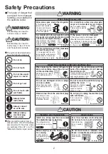 Предварительный просмотр 2 страницы Mitsubishi Electric MR-458ER Operating Instructions Manual