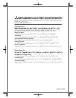 Preview for 12 page of Mitsubishi Electric MR-508B Series Operating Instructions Manual