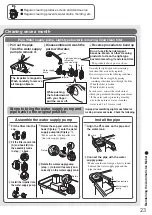 Preview for 23 page of Mitsubishi Electric MR-B42R Operating Instructions Manual