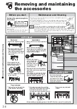 Preview for 24 page of Mitsubishi Electric MR-B42R Operating Instructions Manual