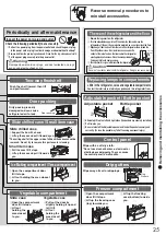 Preview for 25 page of Mitsubishi Electric MR-B42R Operating Instructions Manual