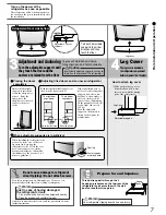 Предварительный просмотр 7 страницы Mitsubishi Electric MR-B42S Operating Instructions Manual