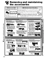 Предварительный просмотр 24 страницы Mitsubishi Electric MR-B42S Operating Instructions Manual