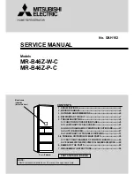 Mitsubishi Electric MR-B46Z-P-C Service Manual preview