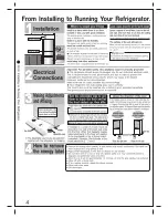 Preview for 4 page of Mitsubishi Electric MR-BF290C Operating Instrucktions