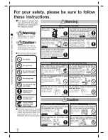 Предварительный просмотр 2 страницы Mitsubishi Electric MR-C375C Operating Instructions Manual