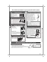 Предварительный просмотр 11 страницы Mitsubishi Electric MR-C375C Operating Instructions Manual