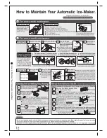 Предварительный просмотр 12 страницы Mitsubishi Electric MR-C375C Operating Instructions Manual