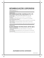 Предварительный просмотр 16 страницы Mitsubishi Electric MR-C375C Operating Instructions Manual