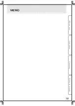 Preview for 19 page of Mitsubishi Electric MR-CDX41EK Operating Instructions Manual