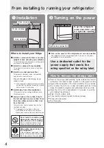 Preview for 4 page of Mitsubishi Electric MR-CGX370EP Series Operating Instructions Manual