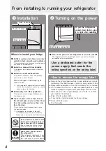 Preview for 4 page of Mitsubishi Electric MR-CGX492EP Operating Instructions Manual