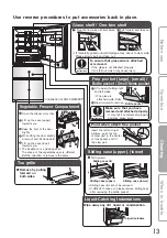 Preview for 13 page of Mitsubishi Electric MR-CGX492EP Operating Instructions Manual