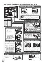 Preview for 12 page of Mitsubishi Electric MR-CX328ER Operating Instructions Manual