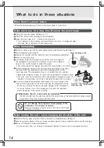 Предварительный просмотр 14 страницы Mitsubishi Electric MR-CX35EM Operating Instructions Manual