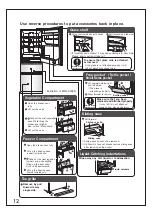 Preview for 12 page of Mitsubishi Electric MR-CX35EN Operating Instructions Manual