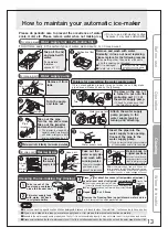 Preview for 13 page of Mitsubishi Electric MR-CX35EN Operating Instructions Manual