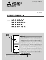 Preview for 1 page of Mitsubishi Electric MR-E55R-F-C Service Manual