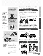 Preview for 21 page of Mitsubishi Electric MR-E62S Operating Instructions Manual