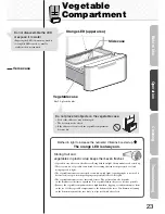 Preview for 23 page of Mitsubishi Electric MR-E62S Operating Instructions Manual