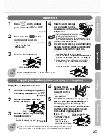 Preview for 25 page of Mitsubishi Electric MR-E62S Operating Instructions Manual