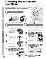 Preview for 26 page of Mitsubishi Electric MR-E62S Operating Instructions Manual