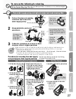 Preview for 27 page of Mitsubishi Electric MR-E62S Operating Instructions Manual