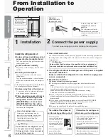 Preview for 6 page of Mitsubishi Electric MR-EX562W-N-A Operating Instructions Manual