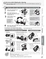 Preview for 27 page of Mitsubishi Electric MR-EX562W-N-A Operating Instructions Manual