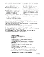 Preview for 40 page of Mitsubishi Electric MR-EX562W-N-A Operating Instructions Manual