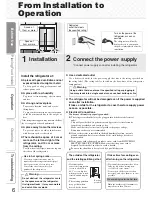 Preview for 6 page of Mitsubishi Electric MR-EX655W-N-A Operating Instructions Manual