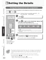 Preview for 22 page of Mitsubishi Electric MR-EX655W-N-A Operating Instructions Manual