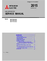 Предварительный просмотр 1 страницы Mitsubishi Electric MR-FT35EH-SW-C Service Manual