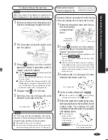 Предварительный просмотр 21 страницы Mitsubishi Electric MR-G50J Operating Instructions Manual