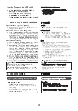 Preview for 8 page of Mitsubishi Electric MR-H15R Series Operating Instructions Manual