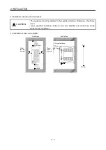 Предварительный просмотр 23 страницы Mitsubishi Electric MR-J2-03B5 Instruction Manual