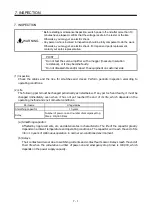 Предварительный просмотр 72 страницы Mitsubishi Electric MR-J2-03B5 Instruction Manual