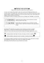 Preview for 2 page of Mitsubishi Electric MR-J2S CP-S084 Series Manual